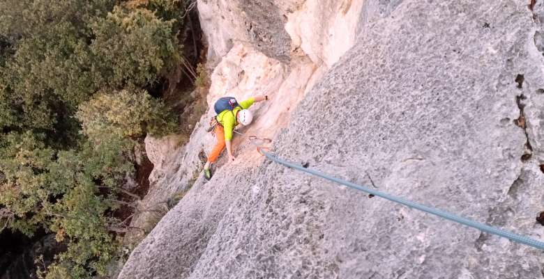 Arrampicare su vie lunghe