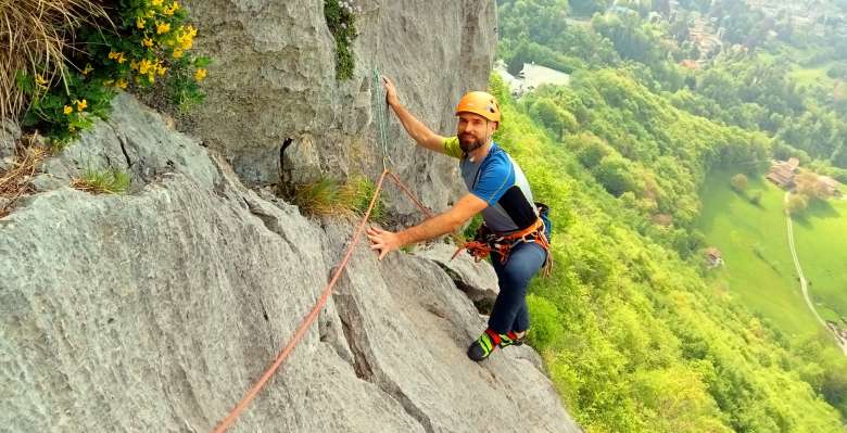 Arrampicare su vie lunghe