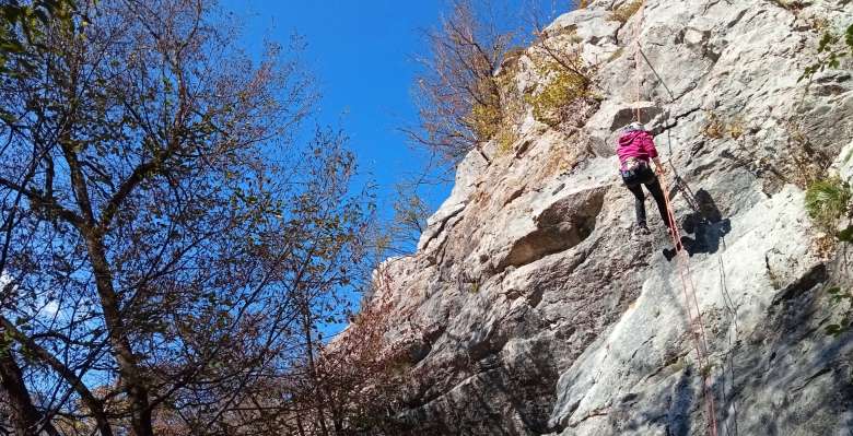 Arrampicare su vie lunghe